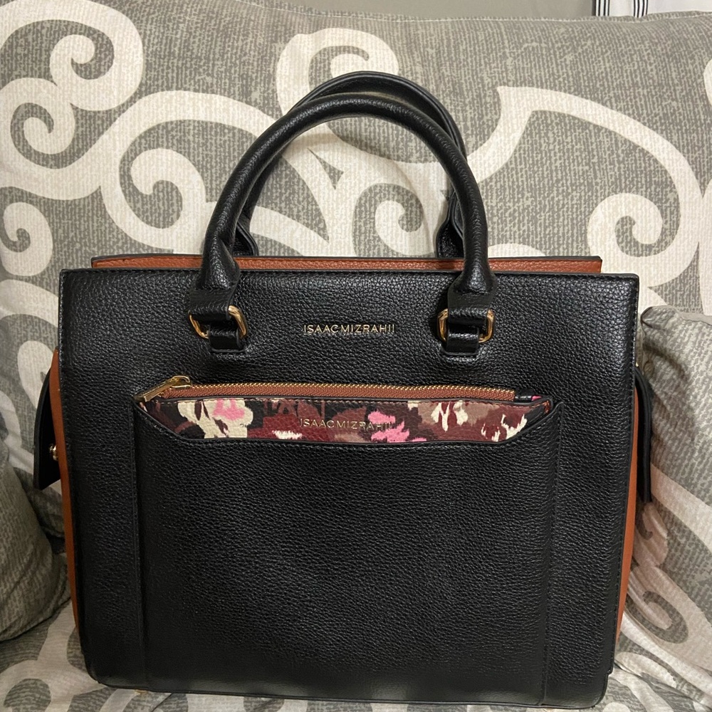 QVC  Isaac Mizrahi
satchel bag New